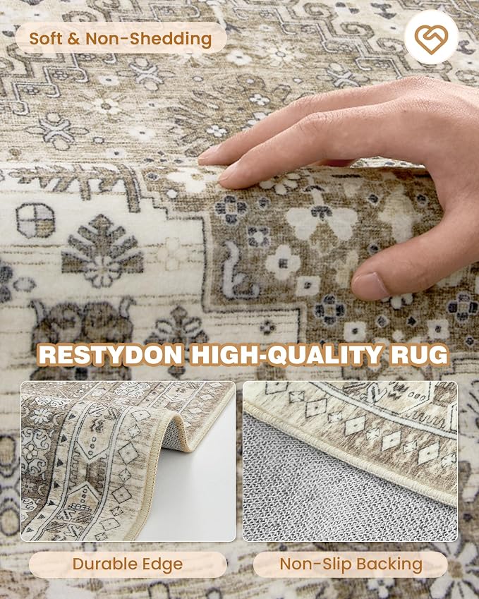 Kitchen Runner Rug Non Slip Washable 2.5x10, Soft Ultra-Thin Entryway Rug - Image 7