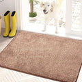 PURRUGS Dirt Trapping Door Mat 24" x 35.5", Non-Slip Machine Washable Entryway by PURRUGS