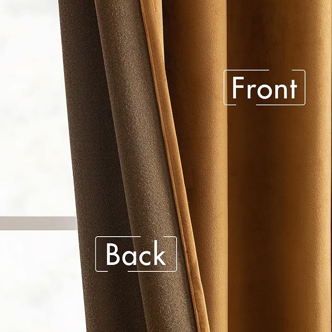 MIULEE Velvet Curtains 90 inches - Image 6