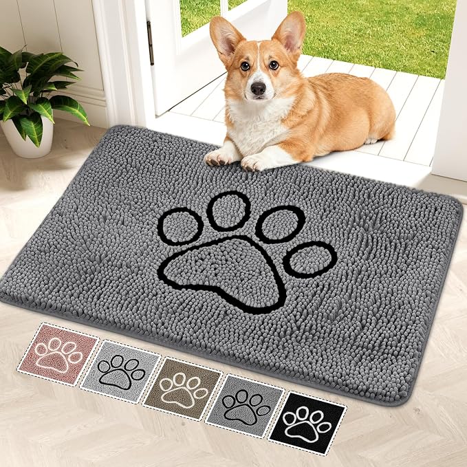 Bcoimo Super Absorbent Dog Door Mat, Pet Rugs by Bcoimo