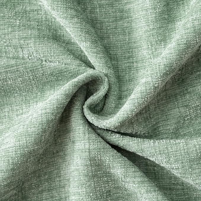 MIULEE Pack of 2 Couch Throw Pillow Covers 18x18 Inch Soft Greyish Green - Image 2