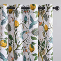 Topfinel 54 Inches Long Short White Blackout Curtains by Topfinel