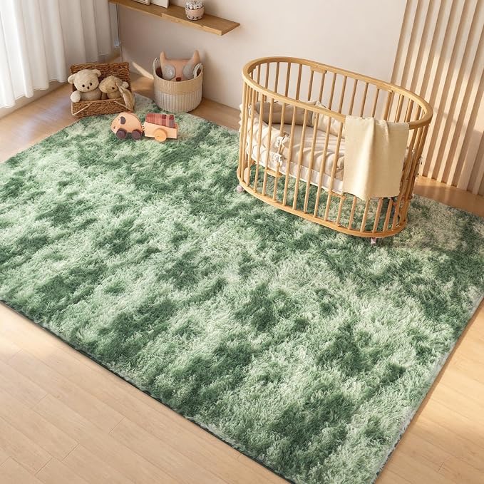 Litanika 3x5 Fluffy Shag Faux Fur Area Rug - Image 4