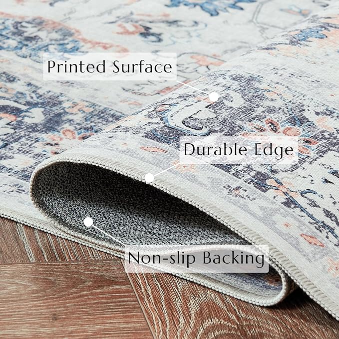 jinchan Area Rug 2x3 Entryway Rug - Image 4