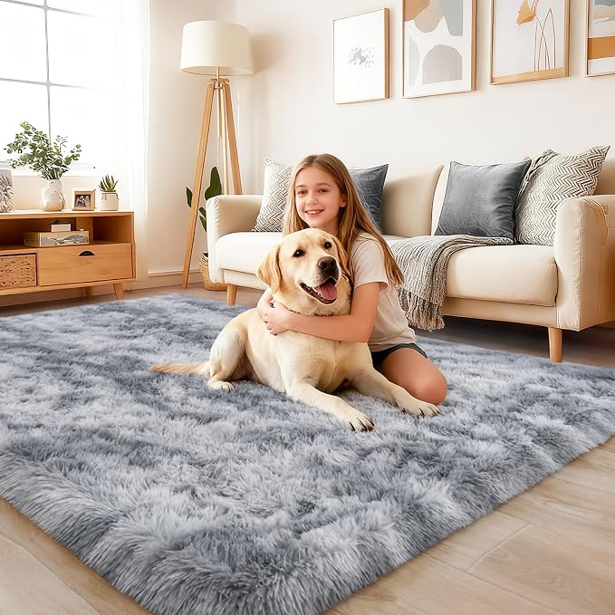 Rug for Living Room Bedroom, 5x7 Area Rugs for Living Room, Ultra Soft Modern - Image 7