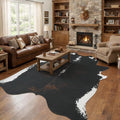 BENRON Premium Cowhide Rug, Faux Cow Hide Rugs by BENRON