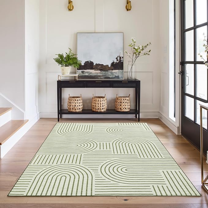ROYHOME Washable Rug 4x6 Area Rugs - Image 8