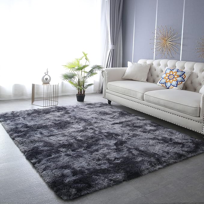 CAIYUECS Shag Area Rug, Indoor Ultra Soft Plush Rugs by CAIYUECS