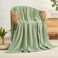 EMME Cotton Twin Blanket for Couch Soft Airy Muslin Bed Blankets Lightweight by EMME