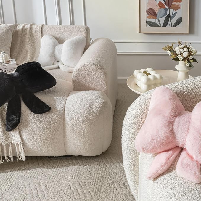 Throw Pillows Bow Pillow Butterfly Shaped Decorative Cute Pillows - Image 3