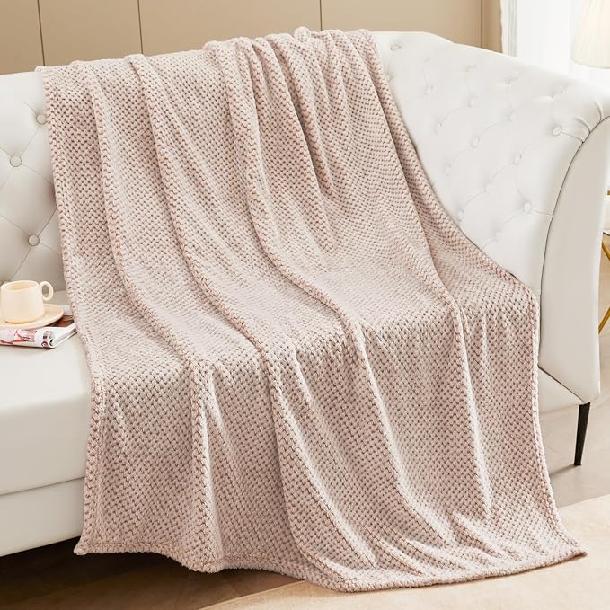 Exclusivo Mezcla Fleece Throw Blanket Extra Large, Super Soft and Warm Blankets - Image 5