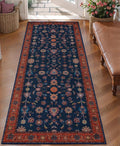 Tangsoo Washable Runner Rug for Hallway Non Slip, 2x5 Boho Floral Vintage by Tangsoo
