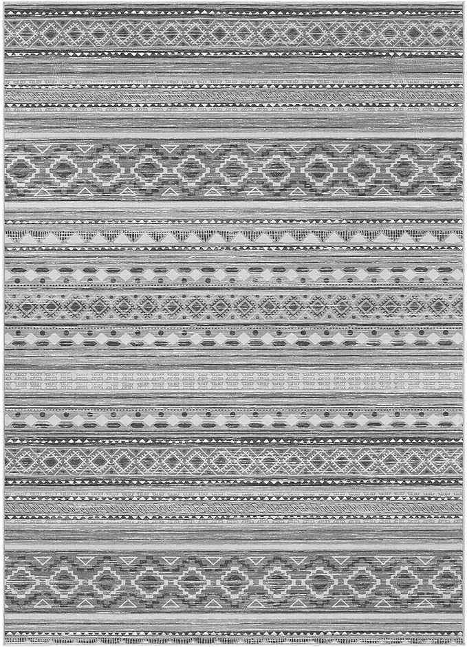 cotiled 9x12 Area Rug Living Room: Washable Boho Rugs - Image 9