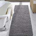 LOCHAS Luxury Bathroom Rug Shaggy Bath Mat 24 x 60 Inch, Washable Non Slip Bath by LOCHAS