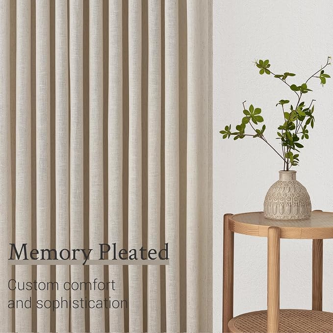 Pinch Pleated 92 Inch Curtains - Image 4
