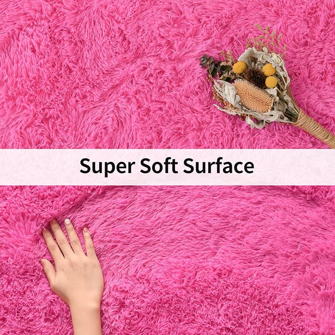Merelax Soft Modern Indoor Shaggy Rug - Image 3
