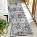Vaukki Hallway Runner Rug, Vintage Shaggy Soft Laundry Rug Runner, Non Slip by Vaukki