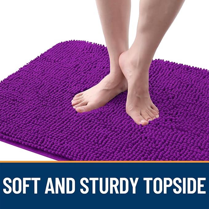 OLANLY Dog Door Mat for Muddy Paws 47x24, Absorbs Moisture and Dirt, Absorbent - Image 4