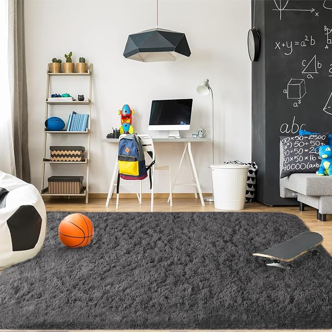 Merelax Soft Modern Indoor Shaggy Area Rug - Image 2