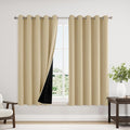 ChrisDowa 100% Blackout Curtains 63 inch Long by ChrisDowa