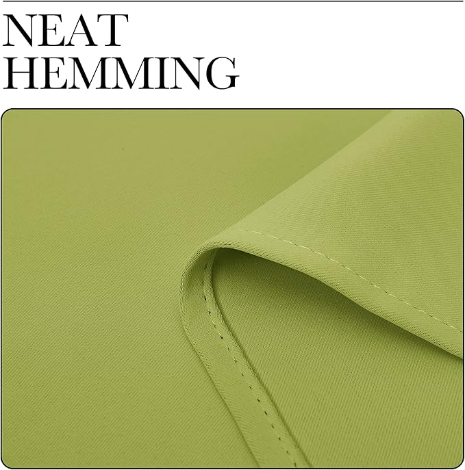 NICETOWN Fresh Green Blackout Curtains 78 inches Length - Image 6