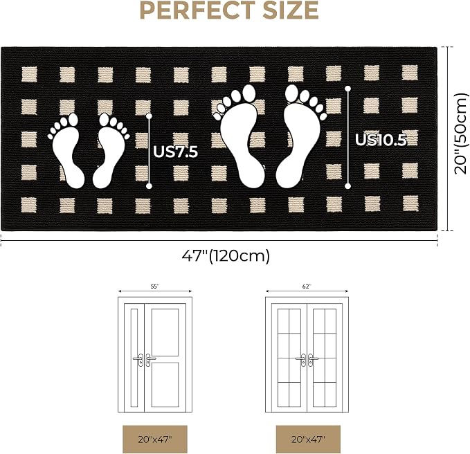 GRANNY SAYS Door Mat Indoor Entrance Non-Slip, Welcome Mats Front Door Mat - Image 2