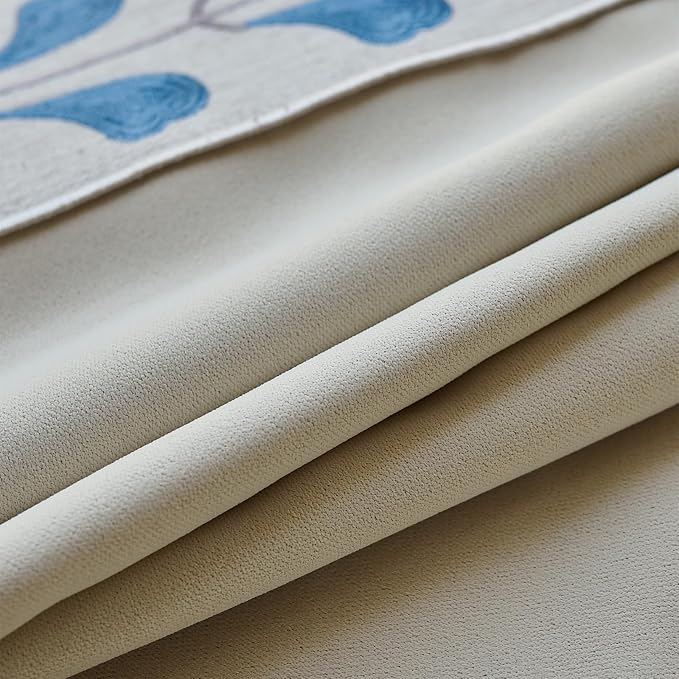 VisionaryHomeDesign Beige Linen Pinch Pleated Curtains, Memory Trained Curtains - Image 7