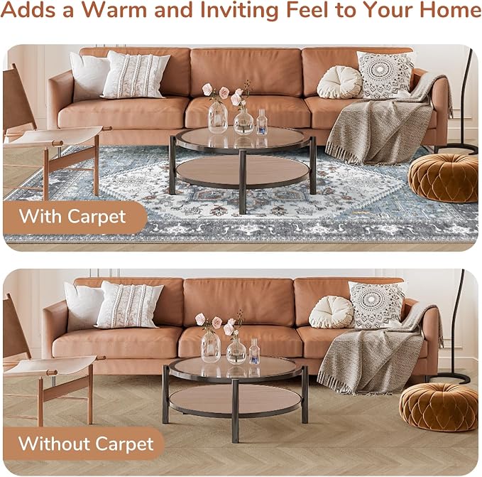 OPPODREAM Soft Area Rugs 5x7, 5x7 Washable Rug - Image 8