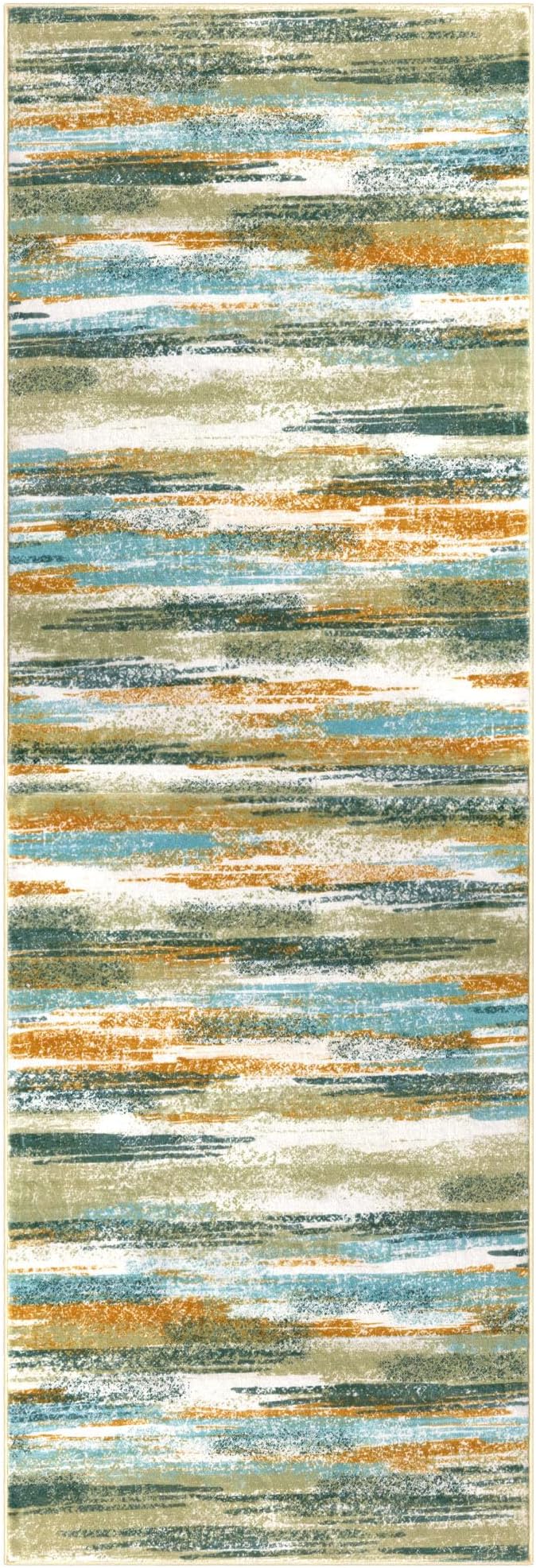 Lansny Modern Abstract Runner Rug 2.6x18 - Image 9