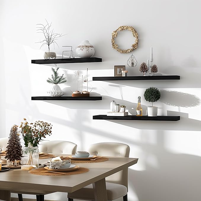PHPH 24 Inch Wood Floating Shelves - Image 5