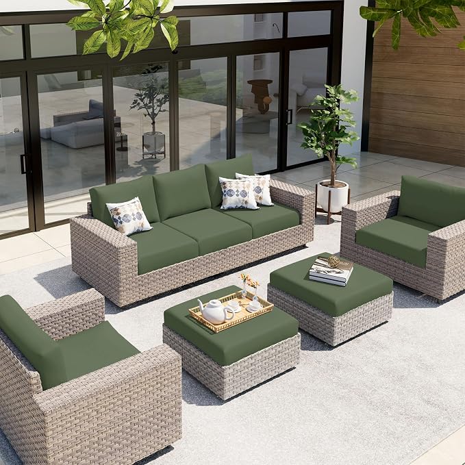 hyha Waterproof Couch Cushion Covers, Sectional Sofa Slipcovers Washable - Image 8