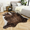Easycozy Faux Cowhide Large Cow Print Rug by HomeWesternDecoration