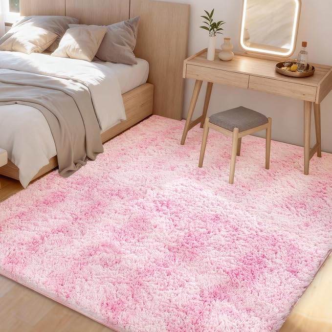 Litanika 6x9 Fluffy Shag Faux Fur Area Rug - Image 3