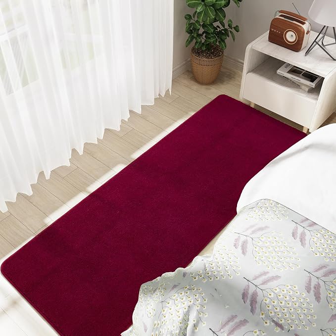 Soft Runner Rugs for Bedroom 2x6, Non Slip Runners for Hallway Kitchen Laundry - Image 5