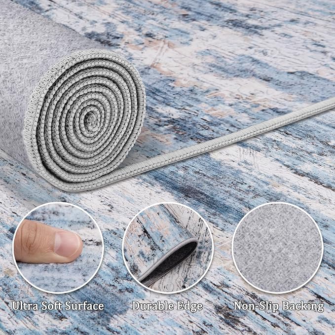 5x7 Area Rug Living Room Rugs - Image 6