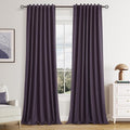 Guken 100% Blackout Curtains 108 Inch Length 2 Panels Set by Guken