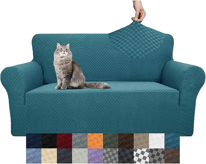 YEMYHOM Couch Cover Latest Jacquard Design High Stretch Sofa Covers by YEMYHOM