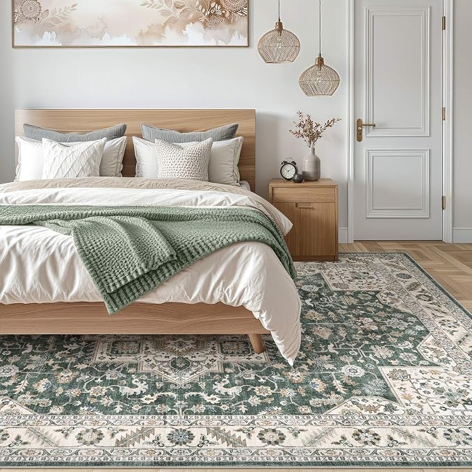 Vintage Living Room Area Rug 8x10 - Image 6
