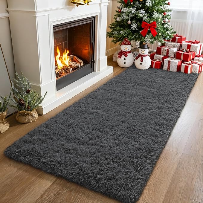 Merelax Soft Runner Rugs for Bedroom Living Room, 2x6 Feet Non Slip Plush - Image 8
