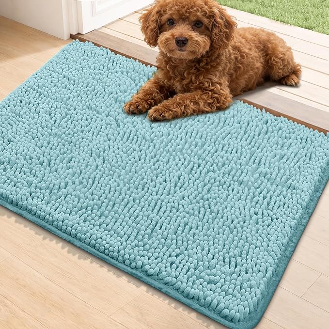 Bcoimo Super Absorbent Dog Door Mat, Pet Rugs by Bcoimo
