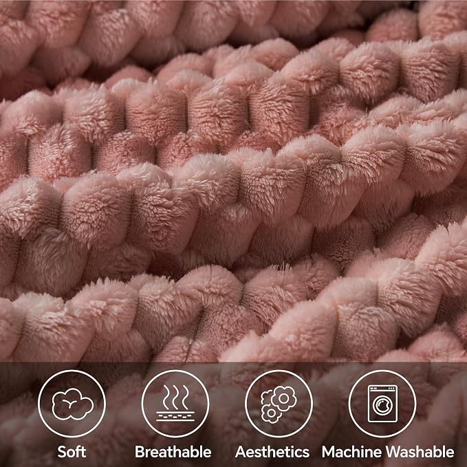 BEDELITE Fleece Twin Blanket for Couch & Bed - Image 3