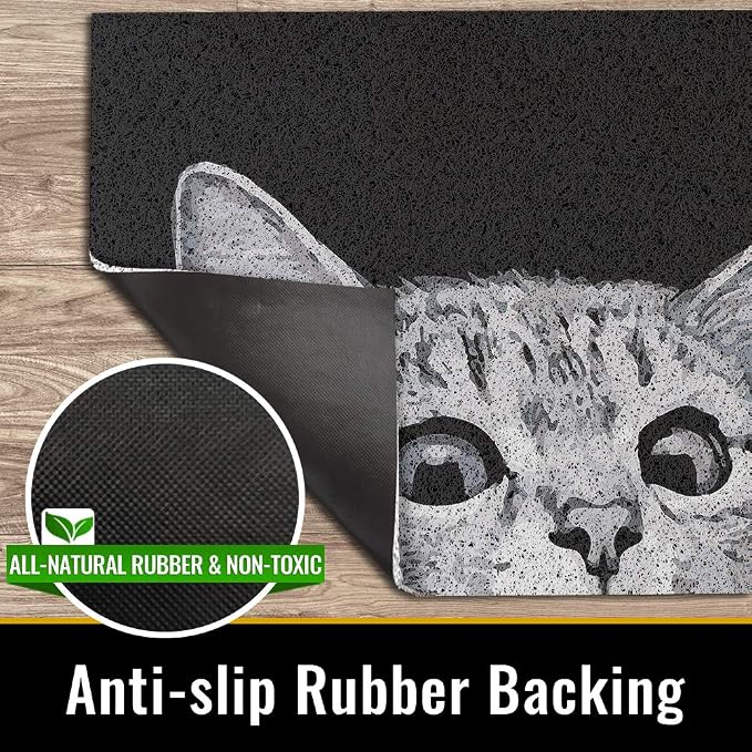 MR FANTASY Cat Door Welcome Mat - Image 3