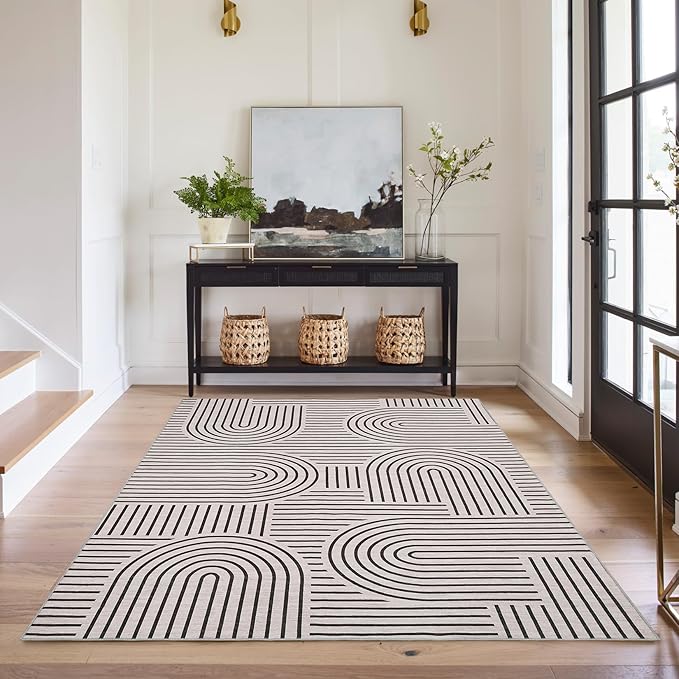 ROYHOME Washable Rug 5x7 Area Rugs - Image 3