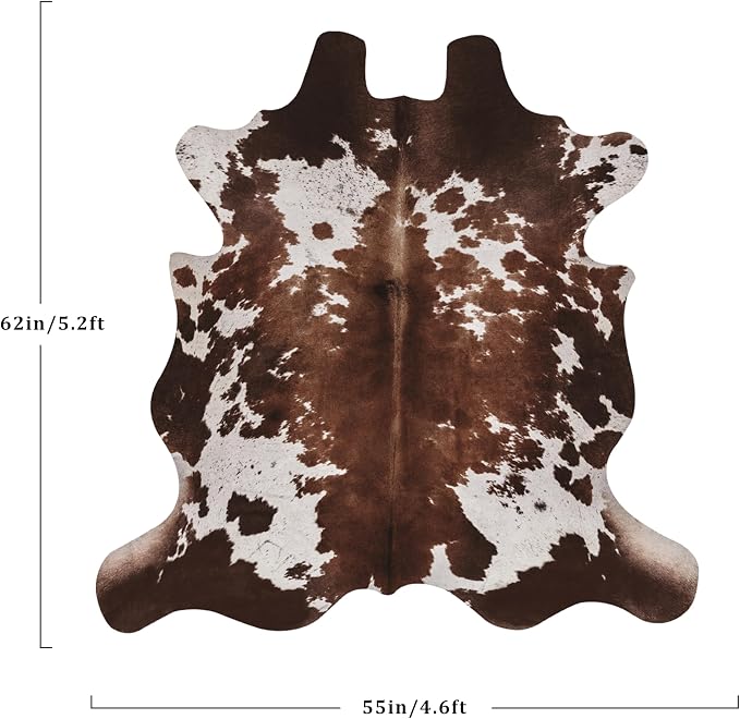 Cow Hide Faux Cowhide Rug: Cow Print Rug - Image 2