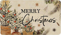 Merry Christmas Door Mat Outdoor by Xsinufn