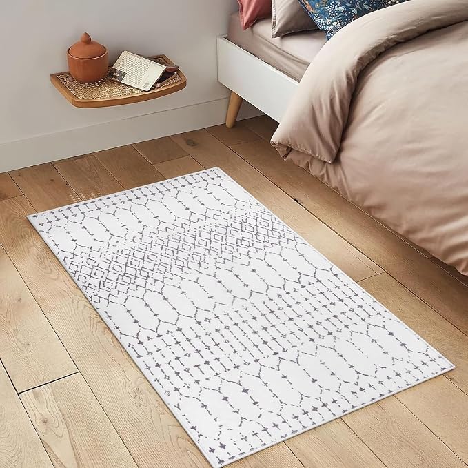 Lahome Moroccan Door Rugs for Entryway Indoor 2x3 Non-Slip Washable Front Door - Image 7
