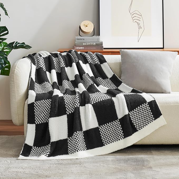 Snuggle Sac Checkered Blanket, 50x60 inches - Image 3