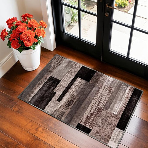 2x3 Washable Entryway Rug, Non-Slip Indoor Door Mat by LIANLAM