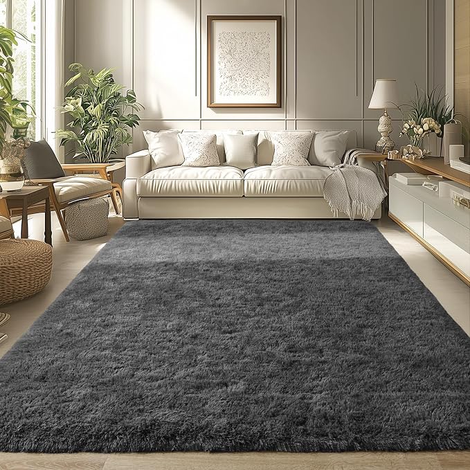 Merelax Modern Soft Fluffy Small Shaggy Rug - Image 2