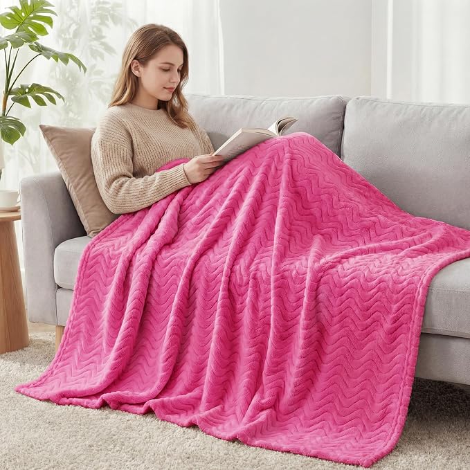 Exclusivo Mezcla King Blanket for Bed, Cozy Lightweight Fleece Blankets for All - Image 7